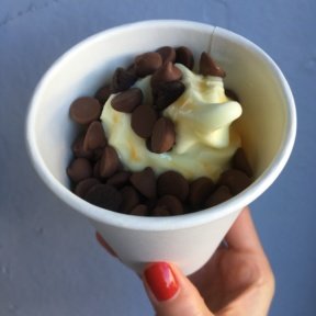 Gluten-free soft serve from Sunny Blue